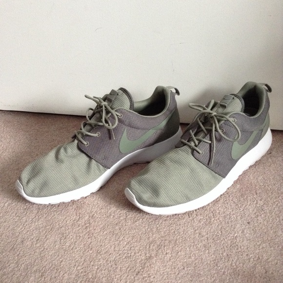 Mens Nike Rosherun Green 511881-335 - Picture 3 of 8